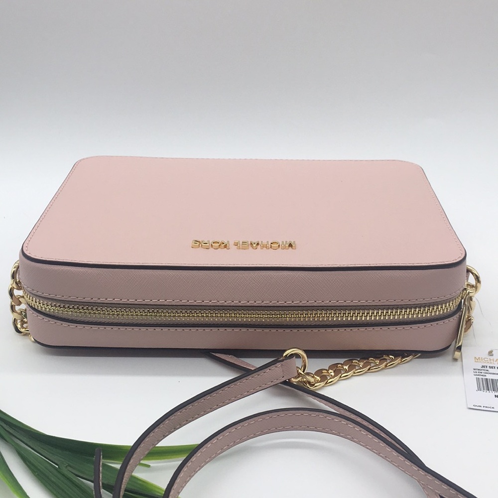 Michael Kors Jet Set Item LG EW CROSSBODY LEATHER - Picture 5 of 8